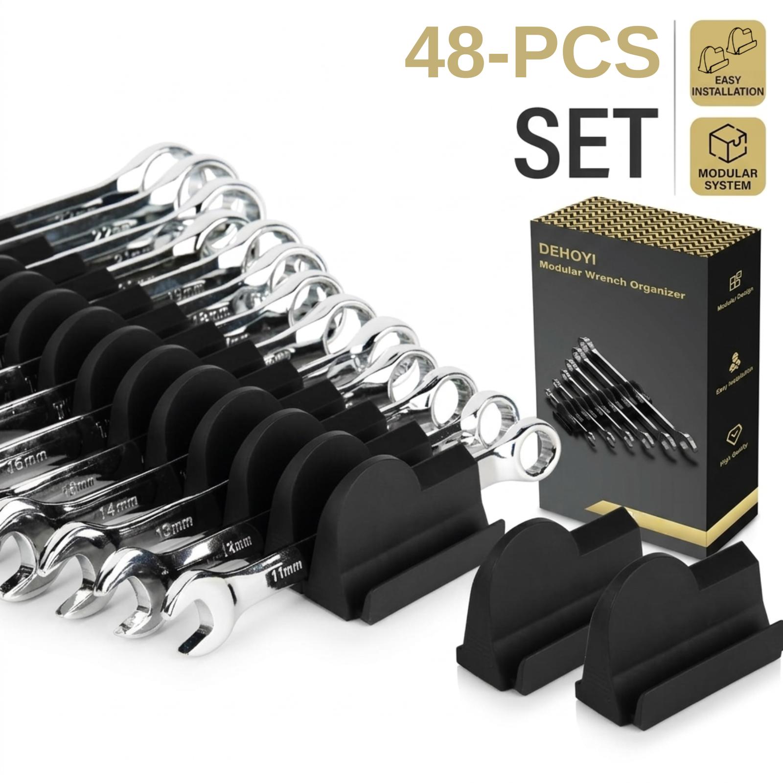 Men'S Accessories Organizer Tray - 48Pcs Modular Wrench Organizer Tool Drawer