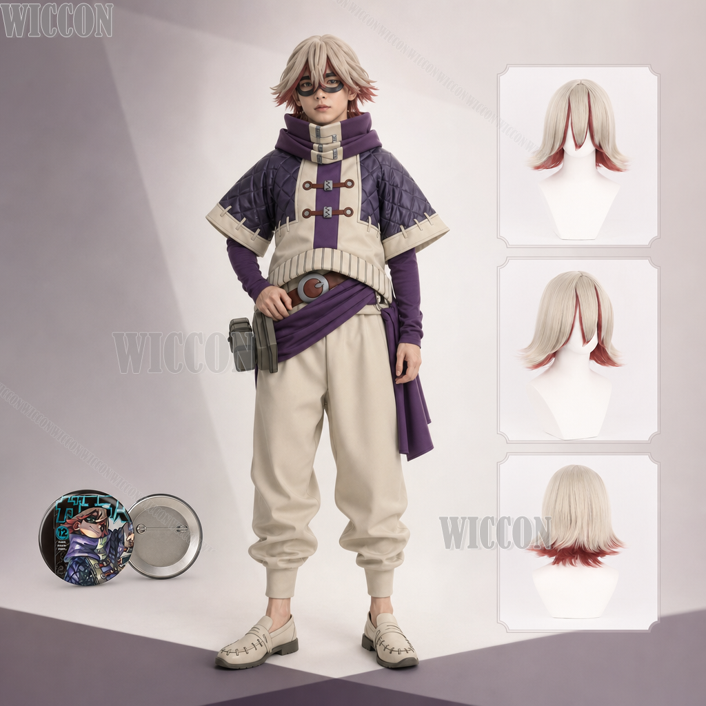 Men Accessories For Party - Fu Orostor Anime Gachiakuta Cosplay Outfit