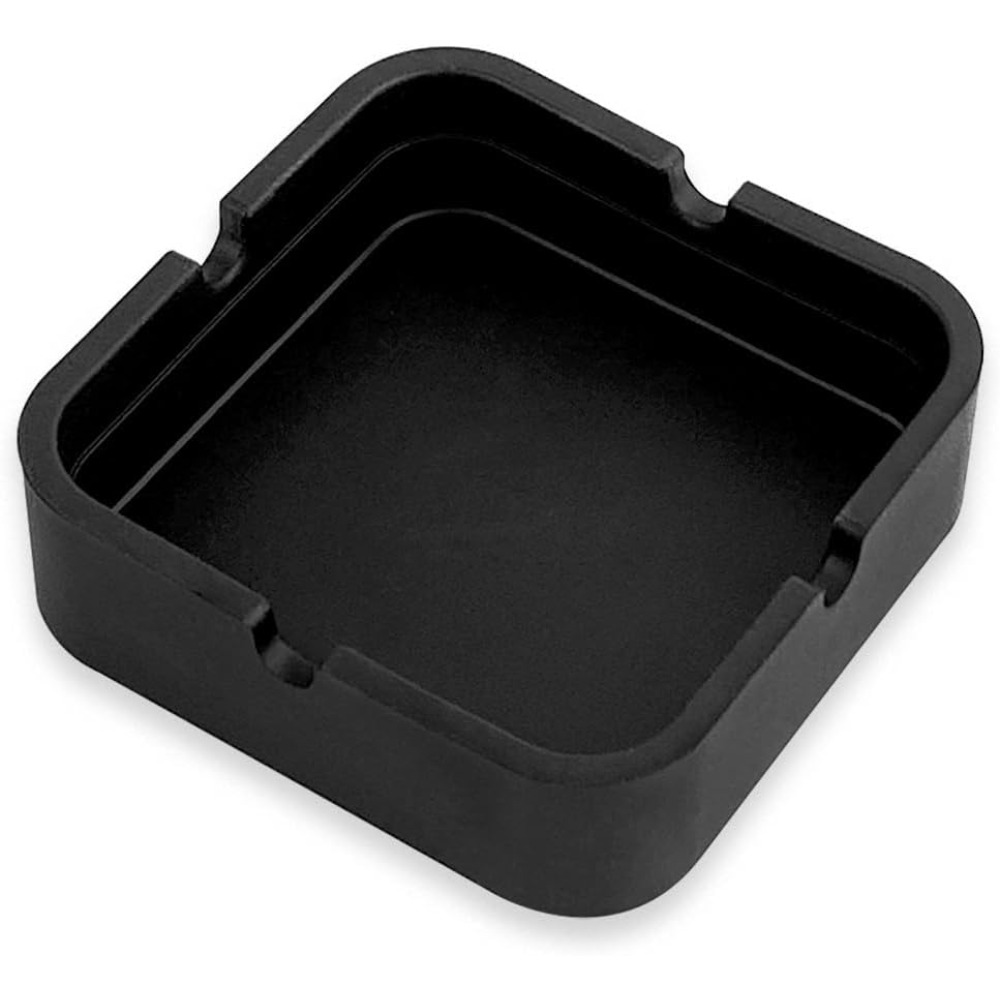 Men'S Accessories Organizer Tray - Windproof Silicone Ashtray for Outdoor Balcony