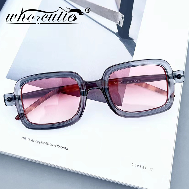 Men'S Accessories In The 90S - Fashion Square Sunglasses Women 2025 Brand