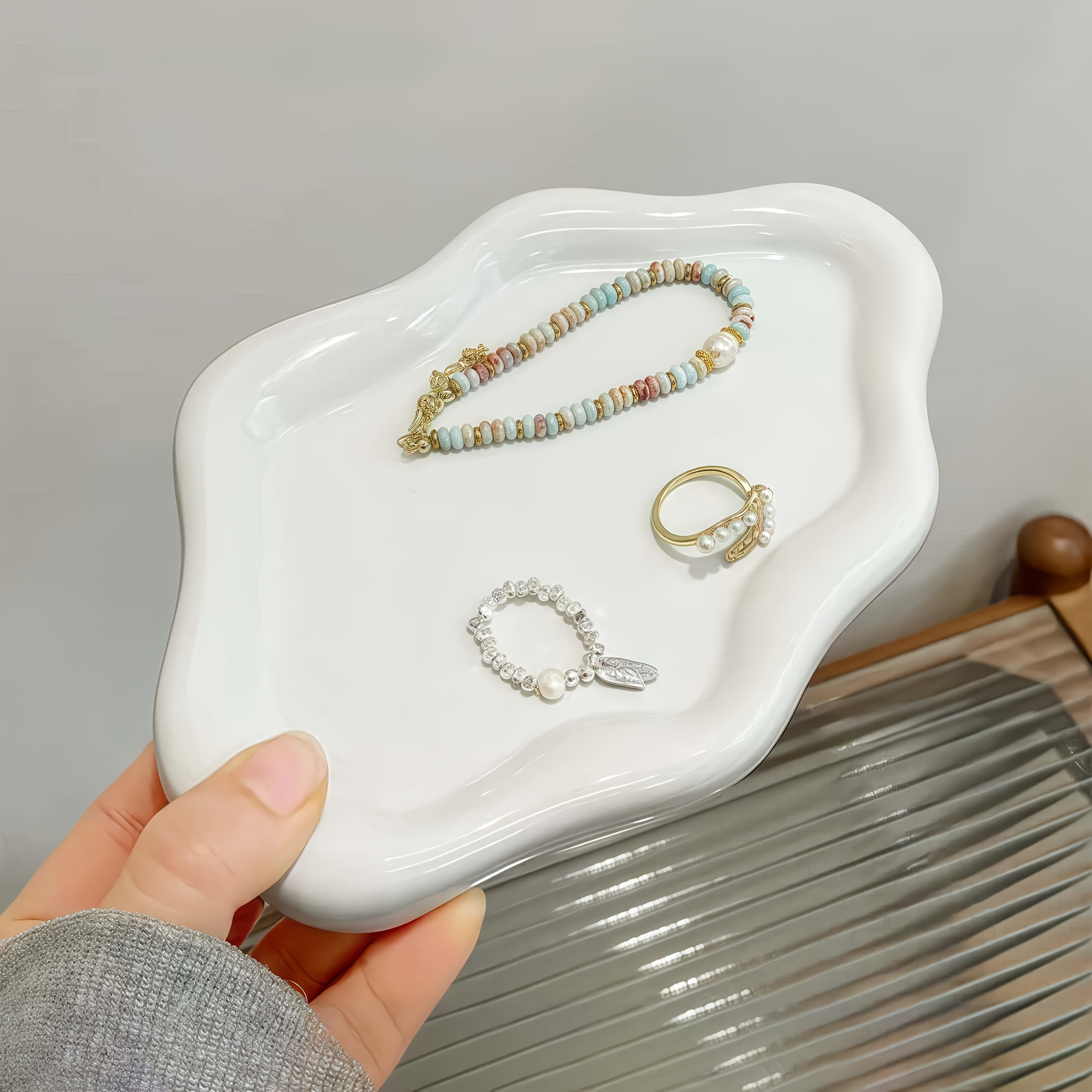 Men'S Accessories Organizer Tray - 1 Large Jewelry Tray - Elegant