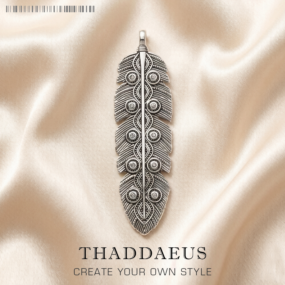 Men'S Accessories Jewelry Brands - Pendant Eagle Feather,Brand Fashion 925 Sterling