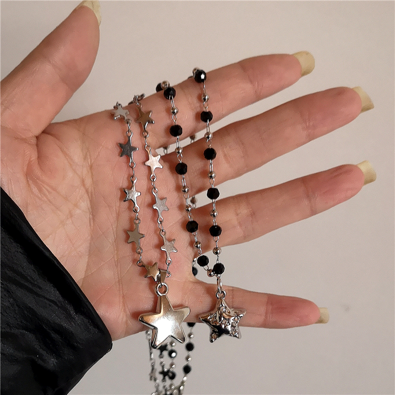 Men'S Accessories In The 90S - Kpop Cool Punk Vintage Star Pendant