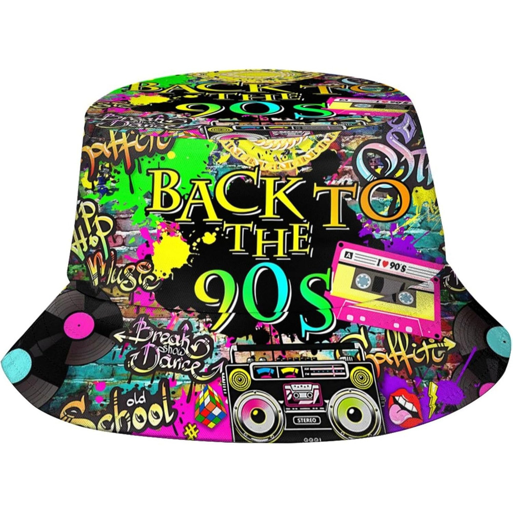 Men'S Accessories In The 90S - Fashion Retro 80S 90S Bucket For