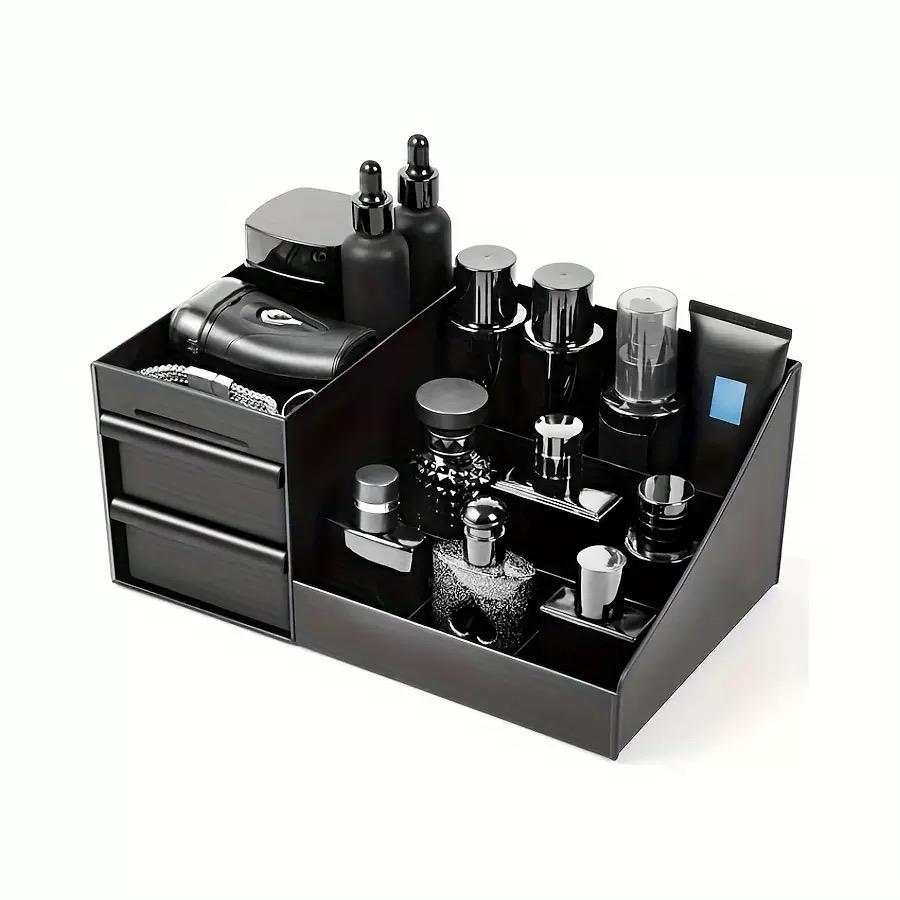Men'S Accessories Organizer Tray - Vintage Plastic Bathroom Organizer Men Cologne