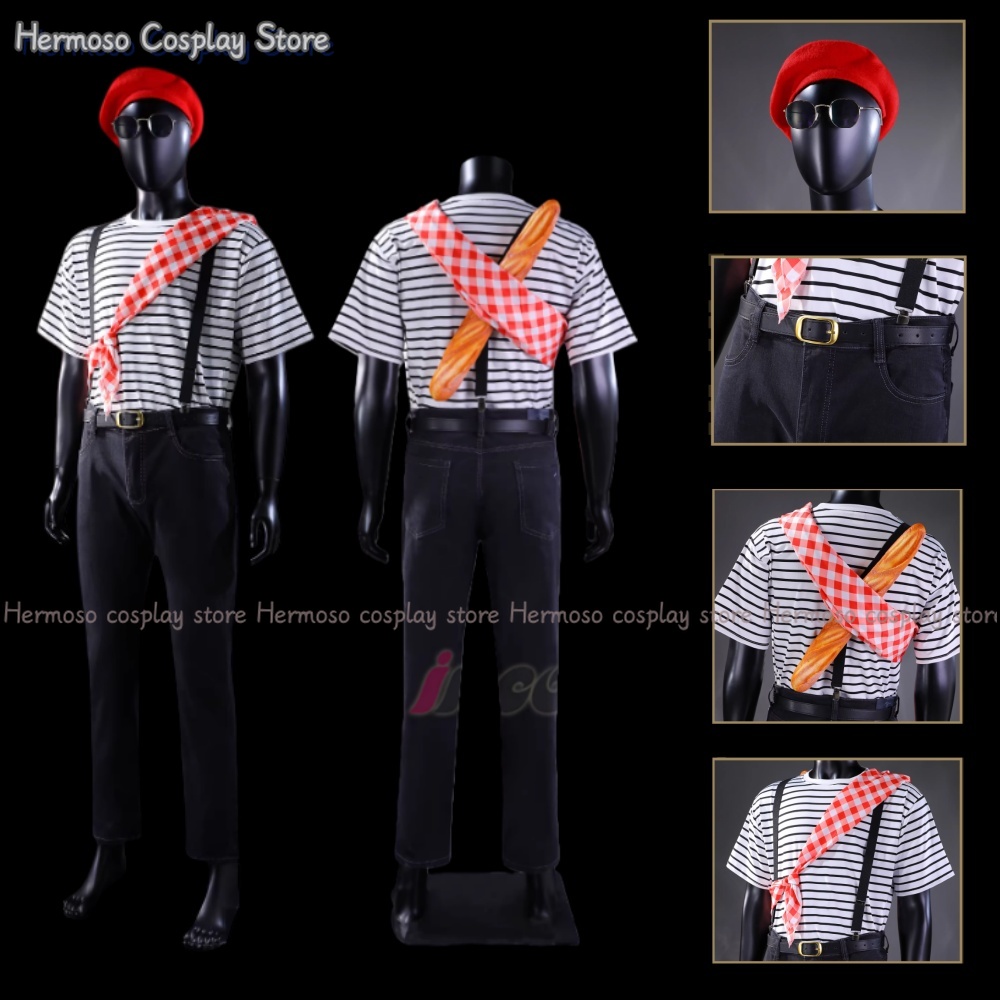 Men Accessories For Party - Clair Obscur: Expedition 33 Baguette Outfit
