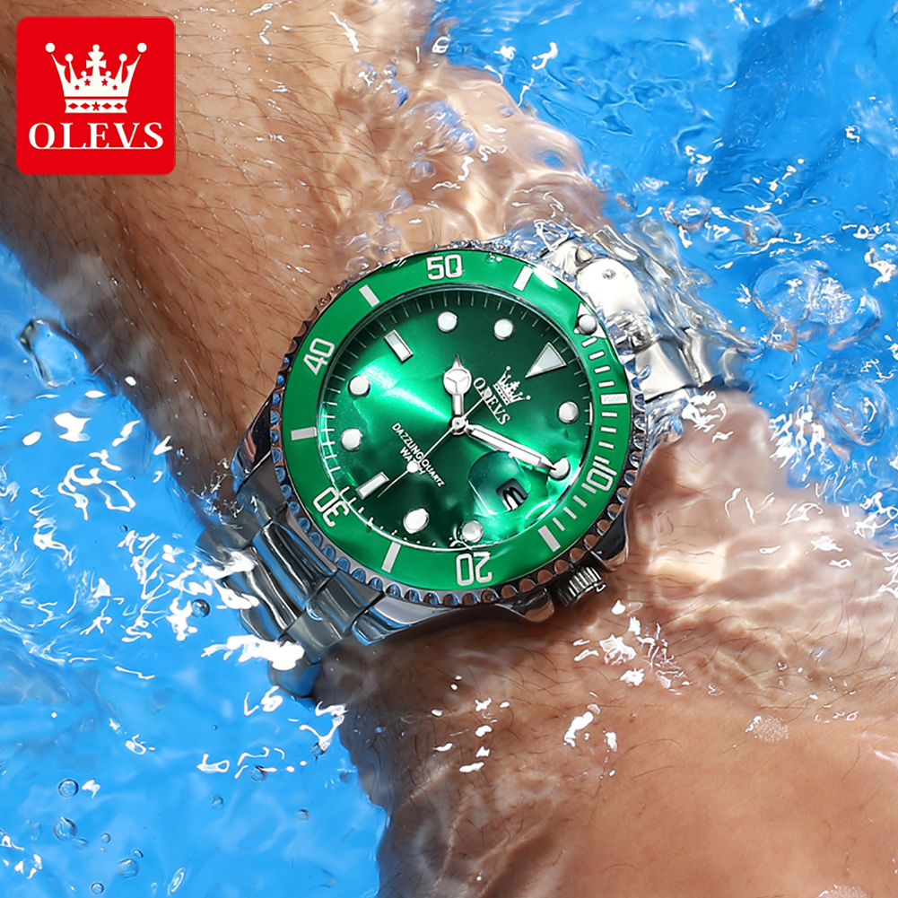 Men'S Accessories Luxury Brands - OLEVS Men's Watches 5885G Top Brand