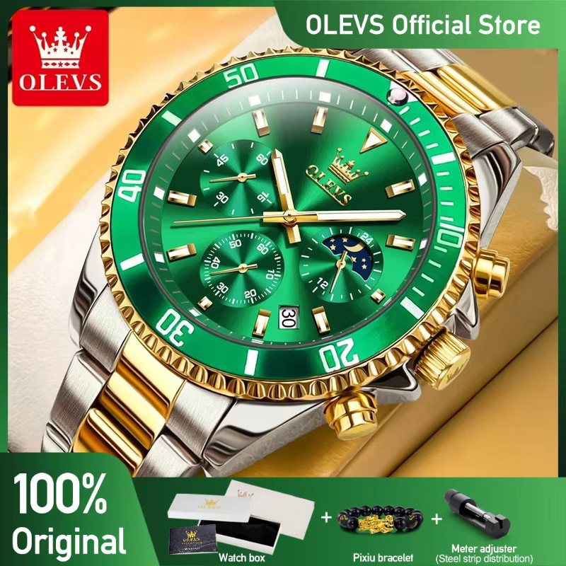 Men'S Accessories Luxury Brands - OLEVS 2870 Men's Watch Top Brand