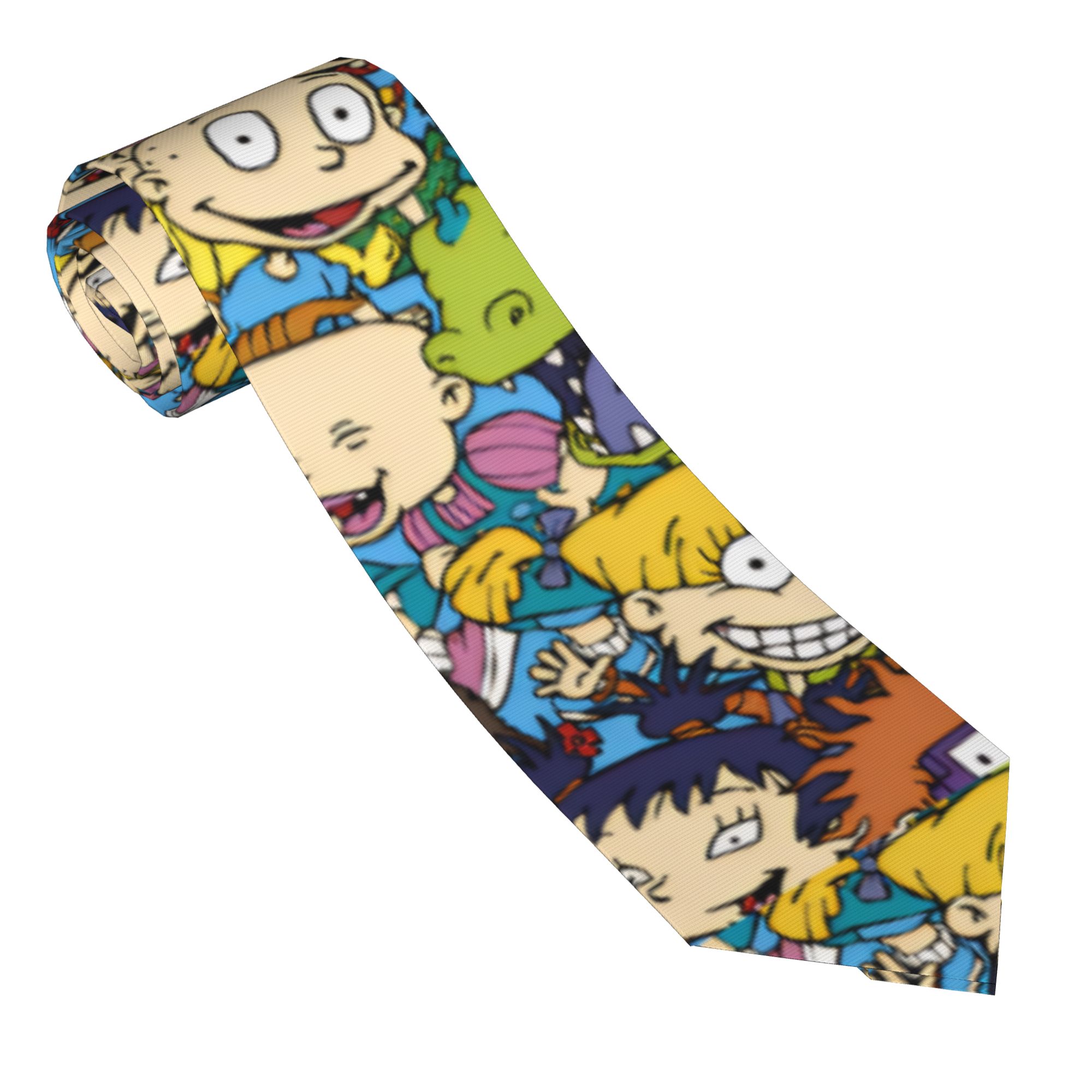 Men'S Accessories In The 90S - Mens Tie R-Rugrats 90s Revival Character