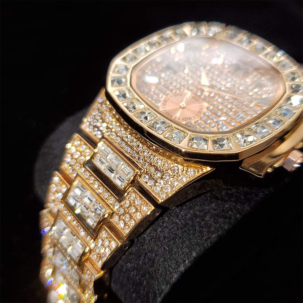 Nautilus Iced Out Watch Men Lu - Men'S Accessories Luxury Brands 评论和价格