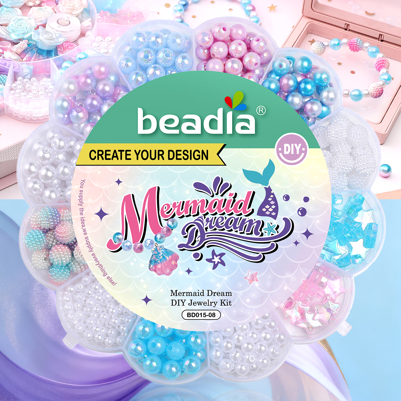 13Grid 0.6-2.6cm Mermaid Color - Men Accessories Earrings 评论和价格