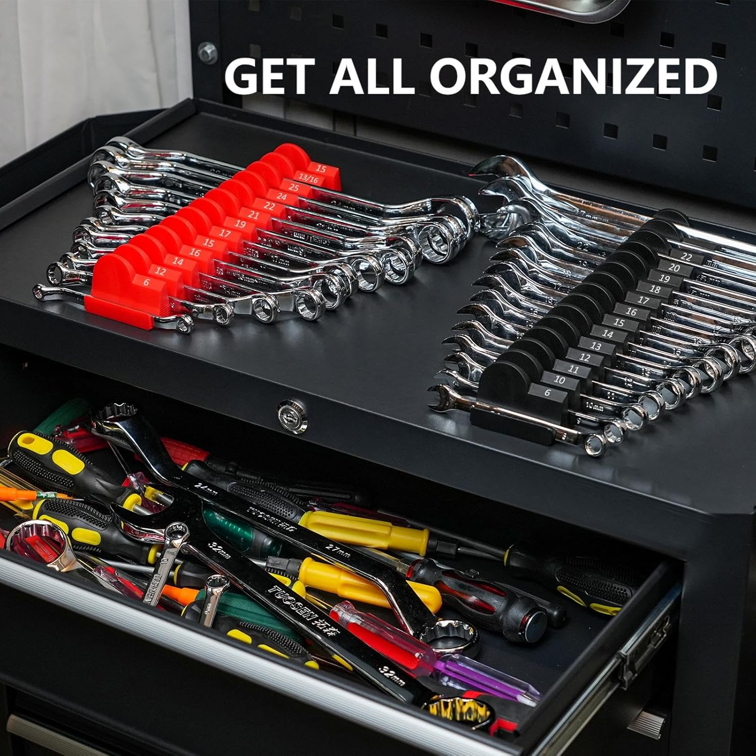 48Pcs Modular Wrench Organizer - Men'S Accessories Organizer Tray 评论和价格