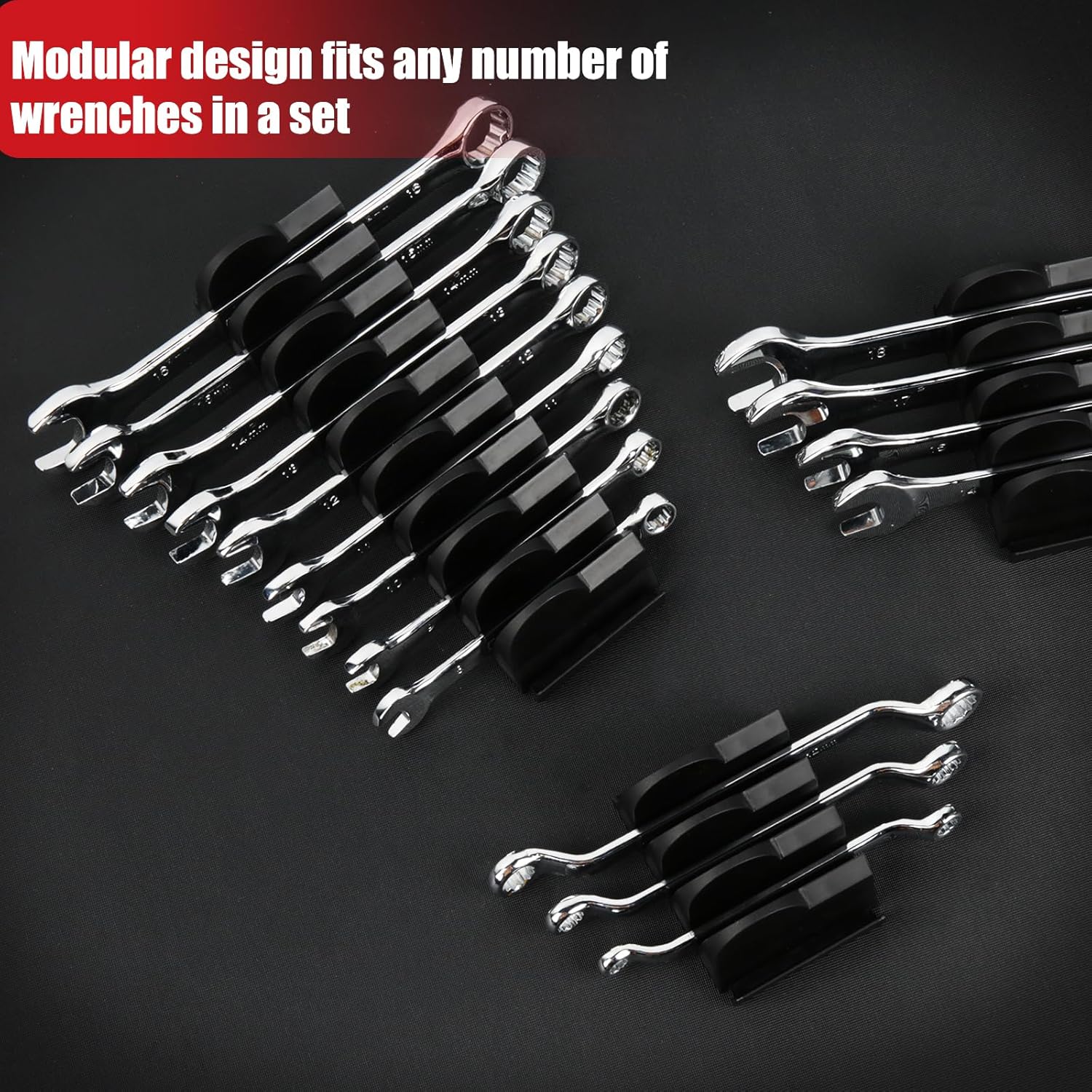 48Pcs Modular Wrench Organizer - Men'S Accessories Organizer Tray 评论和价格