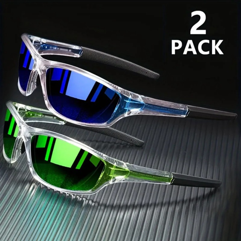 1/2PCS Sports Sunglasses for M - Sunglasses Polarized Men 评论和价格