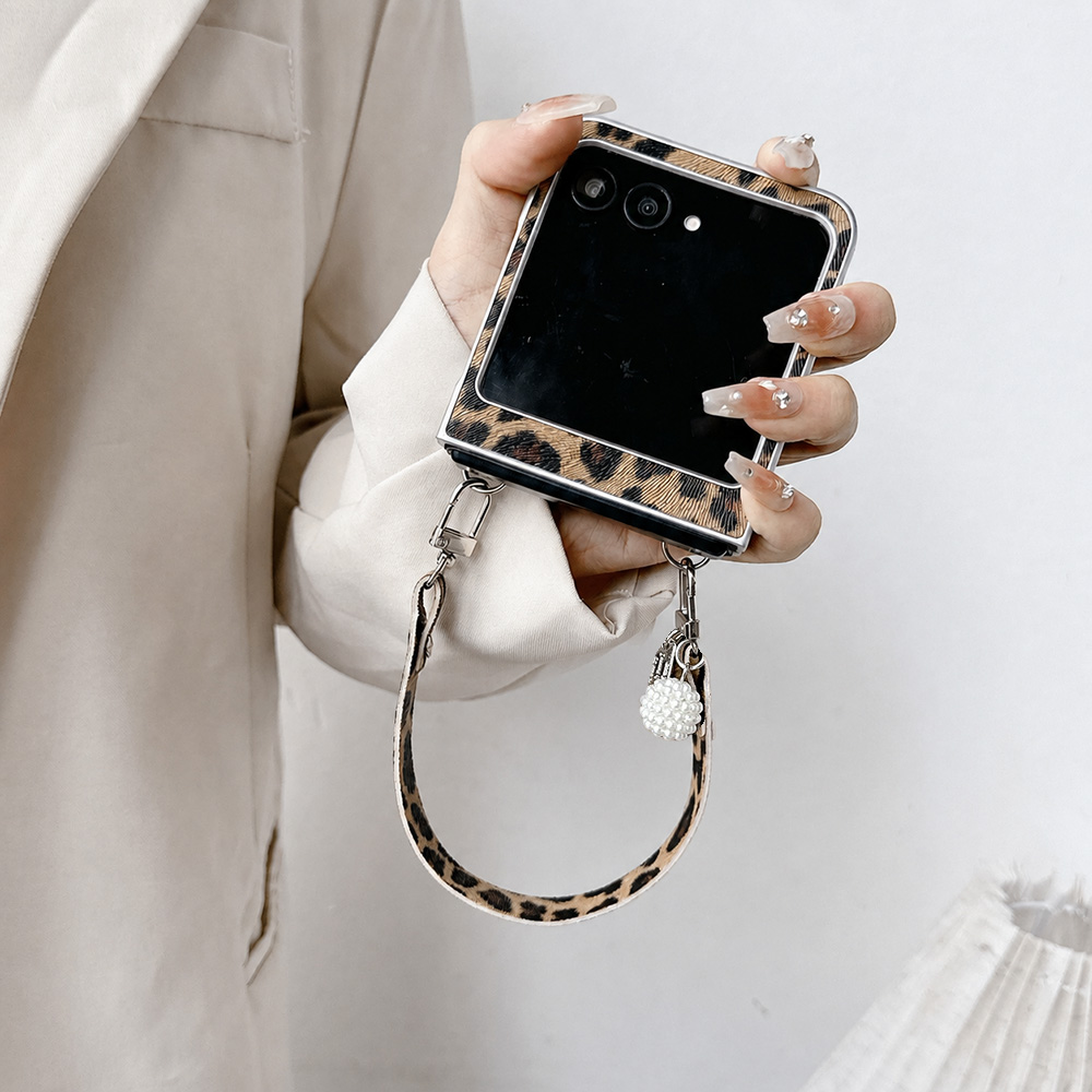 Leopard Print Folding Flip Pho - Men Accessories All 评论和价格