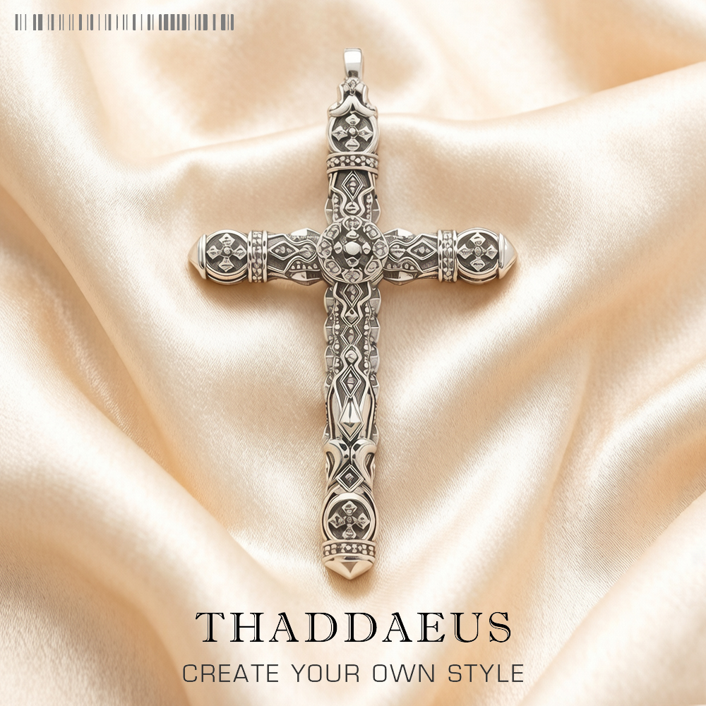 Richly Ornamented Cross Pendan - Men'S Accessories Jewelry Brands 评论和价格