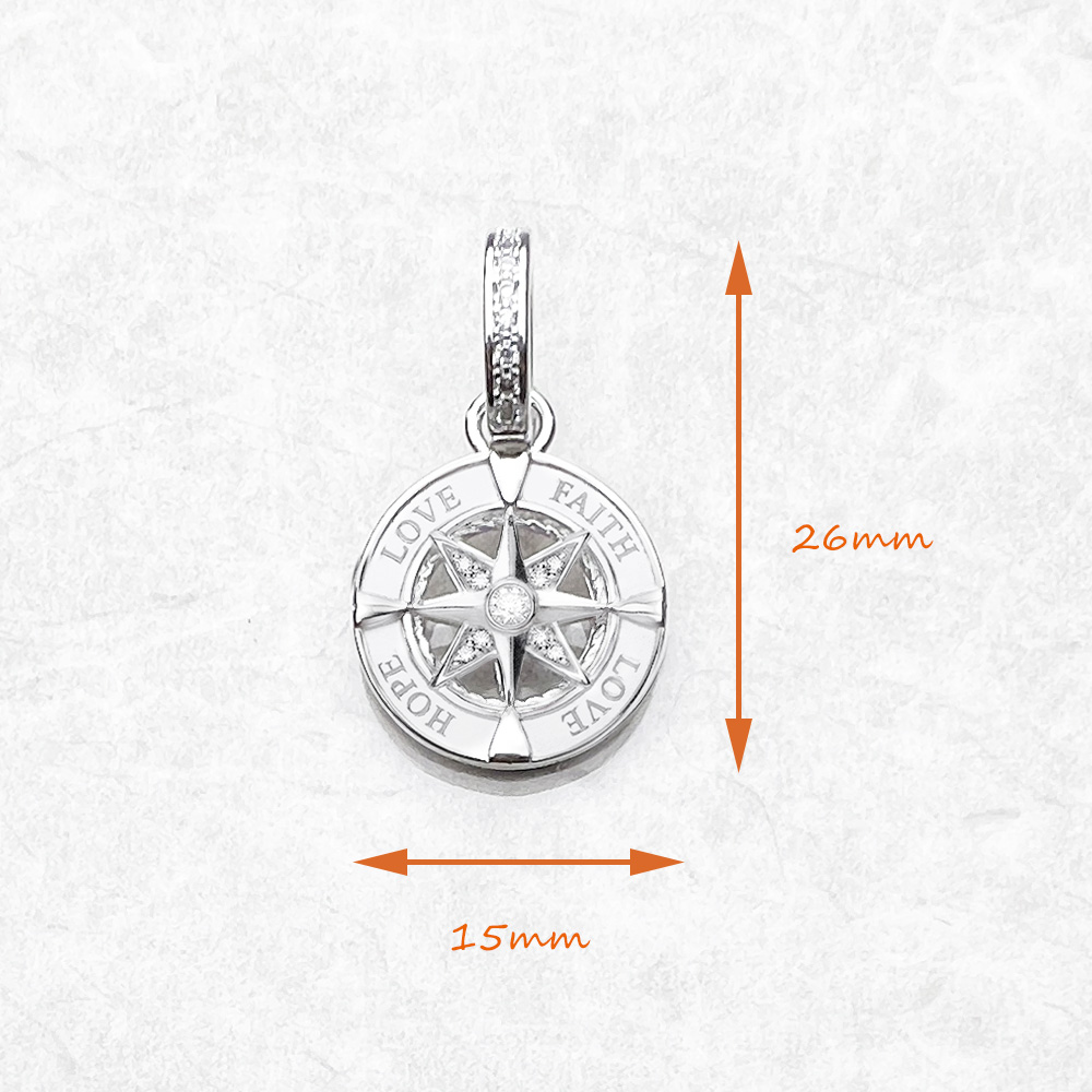 Pendant  Faith, Hope and Love  - Men'S Accessories Jewelry Brands 评论和价格