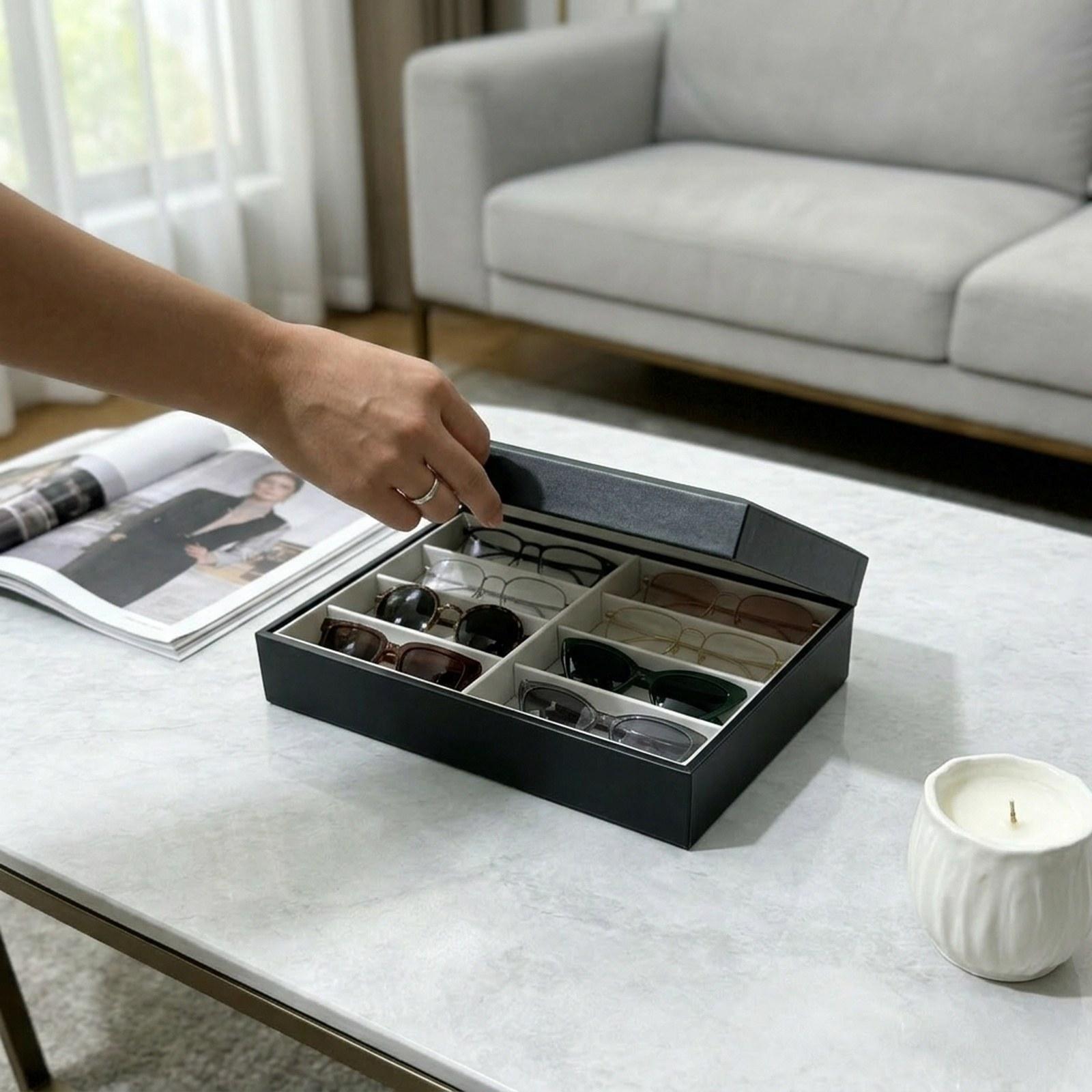 Sunglasses Storage Holder Mult - Men'S Accessories Organizer Tray 评论和价格