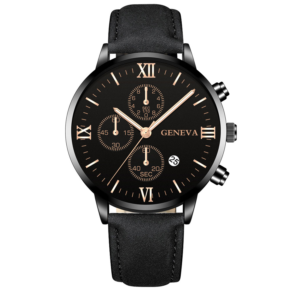 Geneva Fashion  Men Date Alloy - Men'S Accessories Luxury Brands 评论和价格