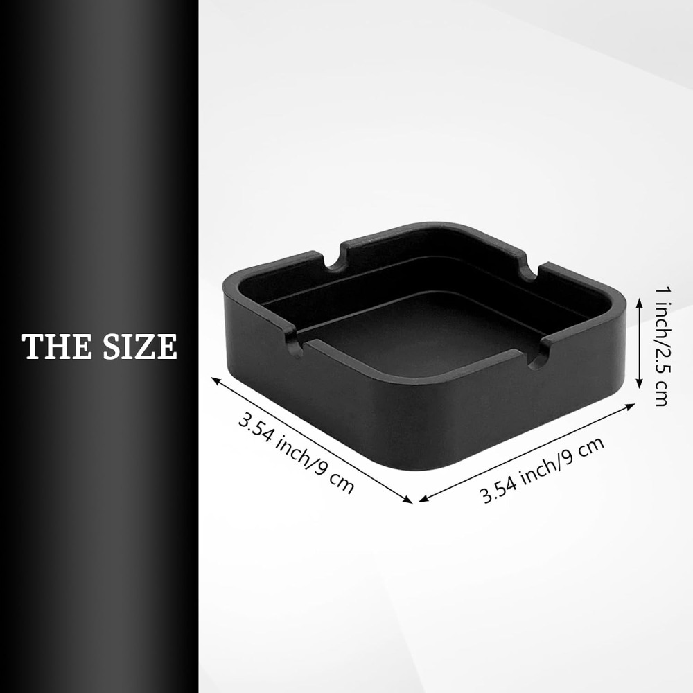 Windproof Silicone Ashtray for - Men'S Accessories Organizer Tray 评论和价格