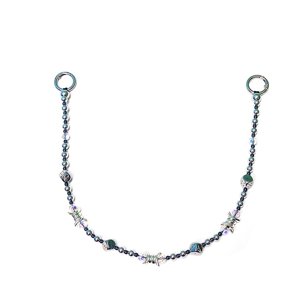 HERLOOK Cool Punk Dice Metal B - Men Accessories All 评论和价格