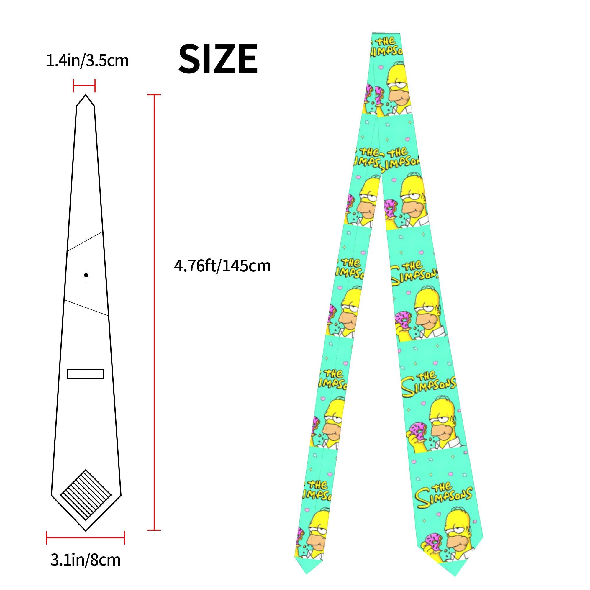 The Simpson 90s Cartoon Neckti - Men'S Accessories In The 90S 评论和价格