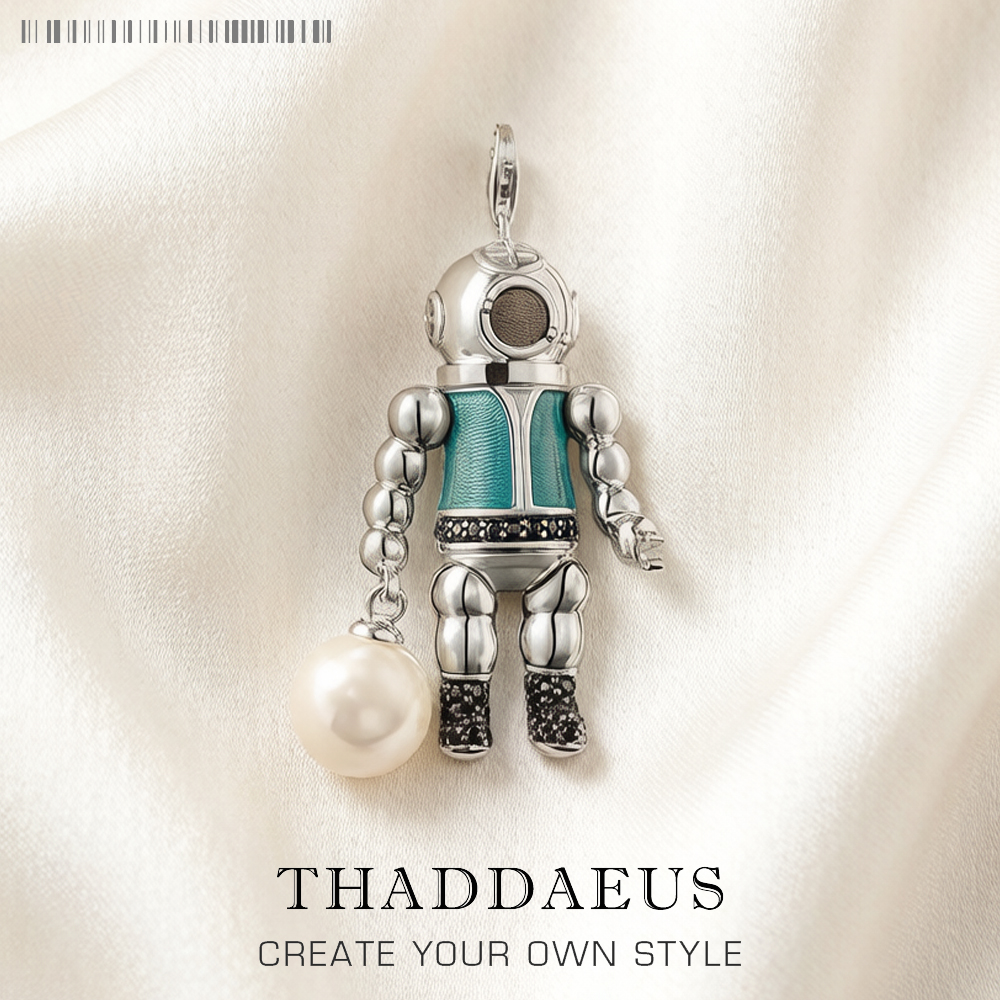 Pendant Aquanaut Diver Aliens  - Men'S Accessories Jewelry Brands 评论和价格