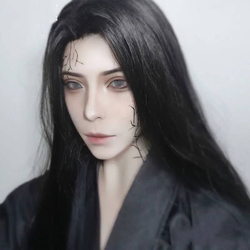 Men Hanfu Long Straight Hair A - Men Accessories For Party 评论和价格