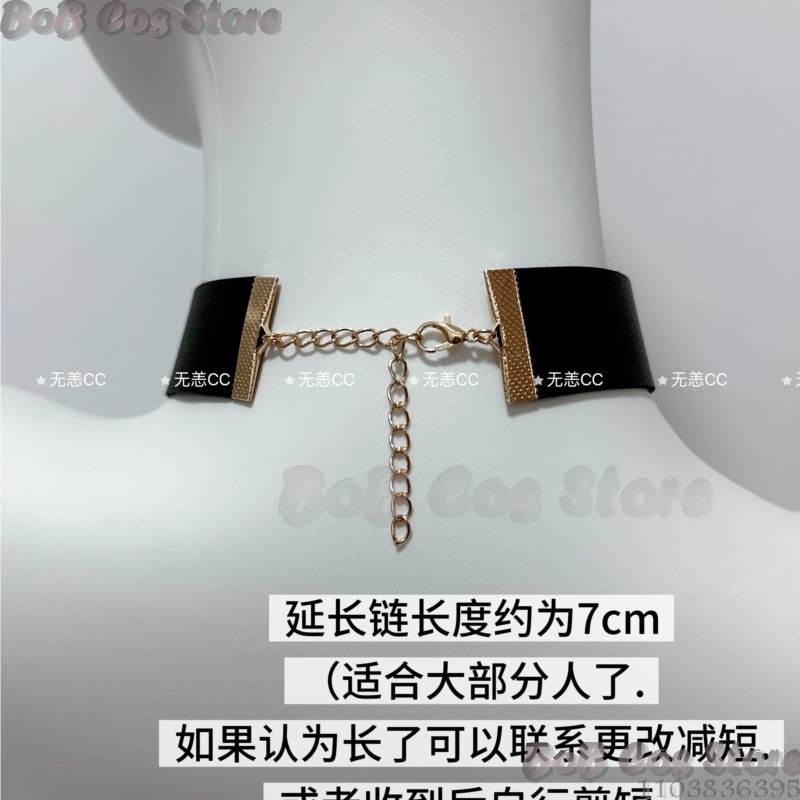 9S Choker Game Nie Cosplay Cos - Men Accessories For Party 评论和价格