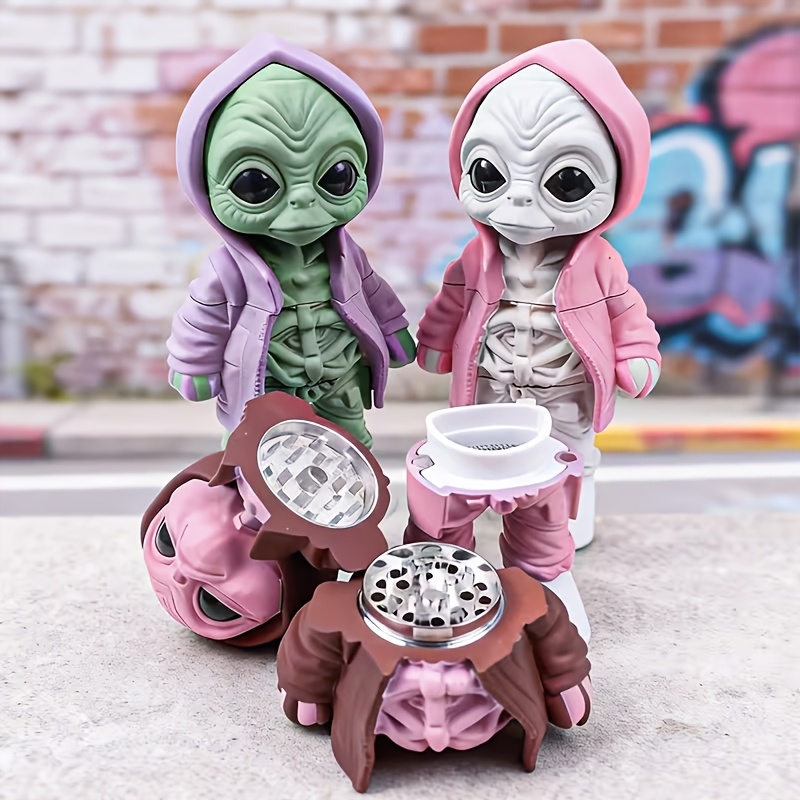 Funny Alien Herb Grinder Spice - Men'S Mens Accessories 评论和价格