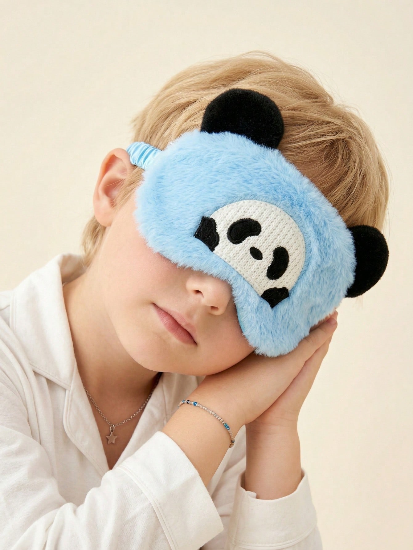 1pc 14-16Y Plush Panda Sleep E - Men'S Mens Accessories 评论和价格