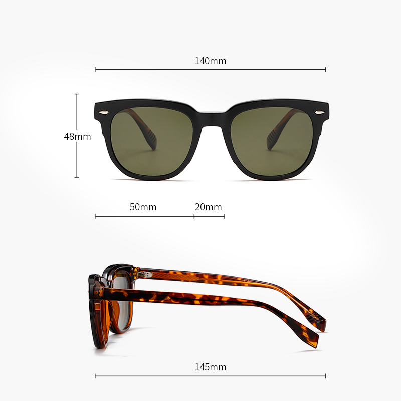 Fashion Sunglasses Man Clip On - Sunglasses Polarized Men 评论和价格