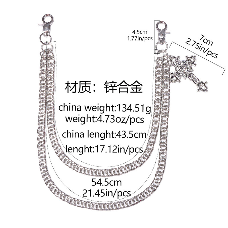 Fashion Punk Metal Pants Chain - Men Accessories All 评论和价格