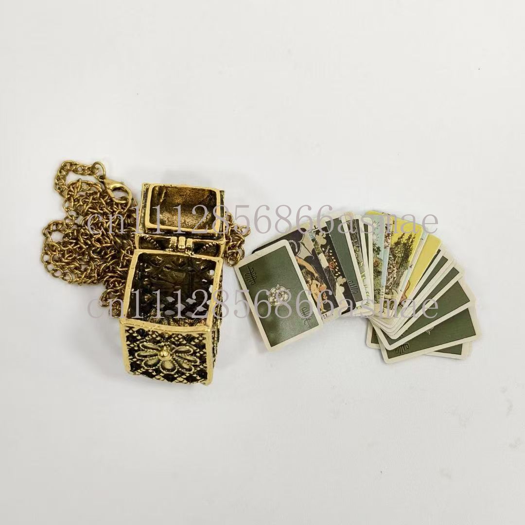 Vintage Alloy Tarot Card Penda - Men'S Mens Accessories 评论和价格