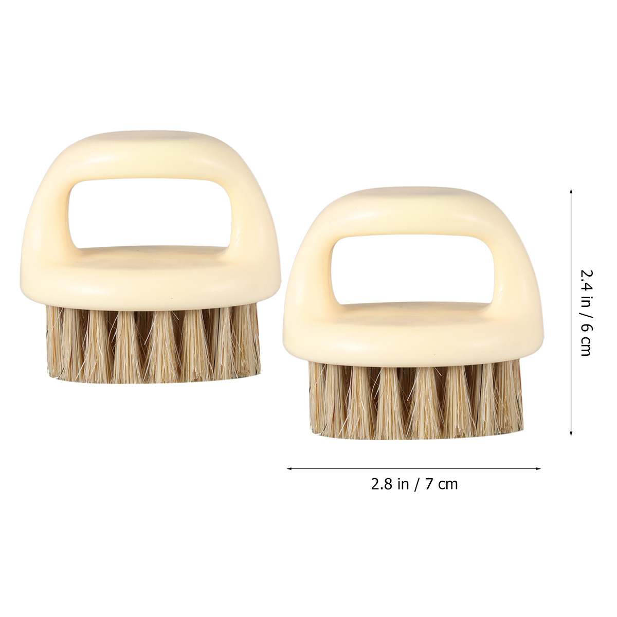 2Pcs Beard Brush Set for Men P - Quality Men'S Accessories 评论和价格