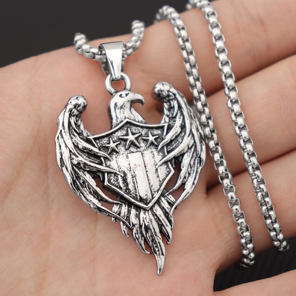 Vintage Three Star Eagle Milit - Men'S Accessories Jewelry Brands 评论和价格