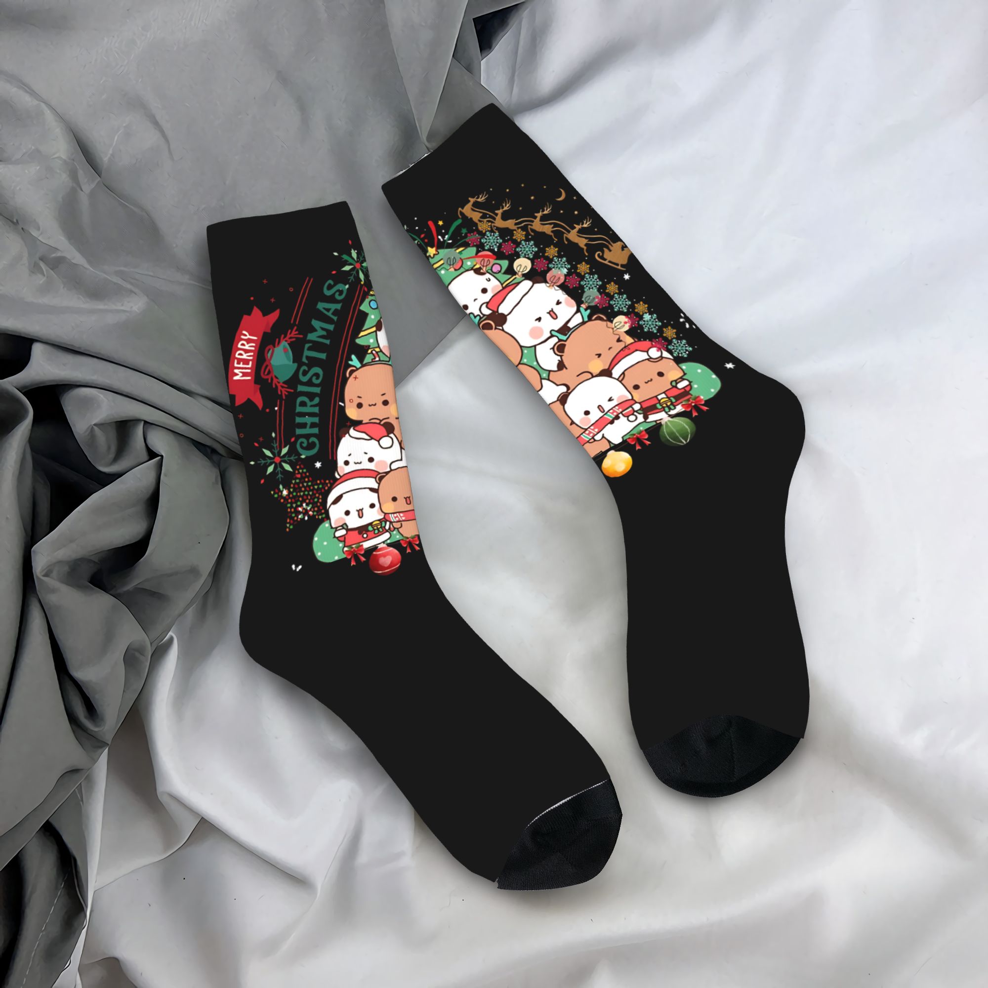 Women Men Socks Merry Christma - Quality Men'S Accessories 评论和价格