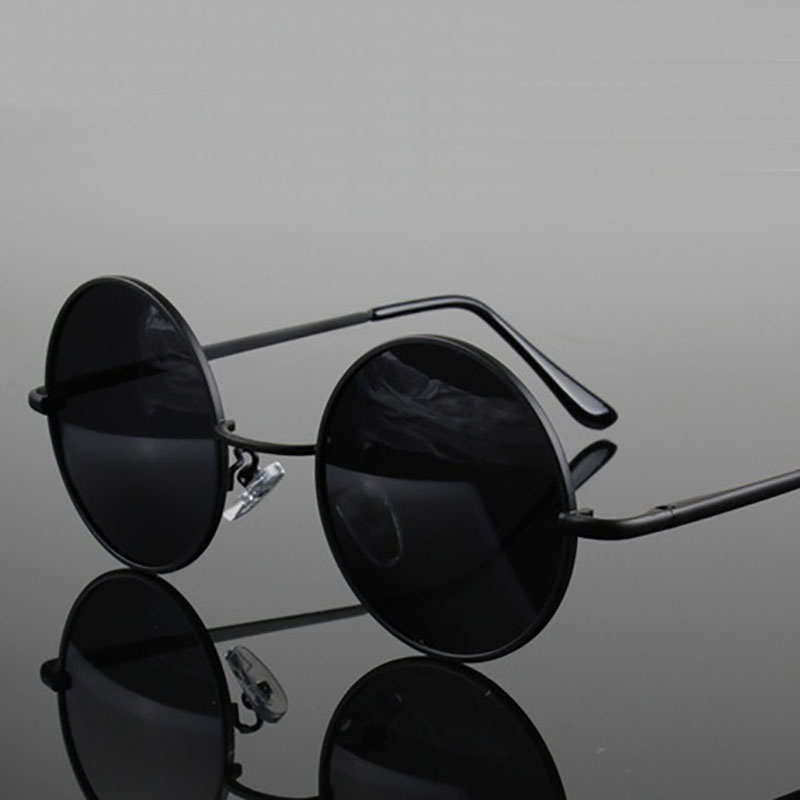 Retro Vintage Round Sunglasses - Sunglasses Polarized Men 评论和价格