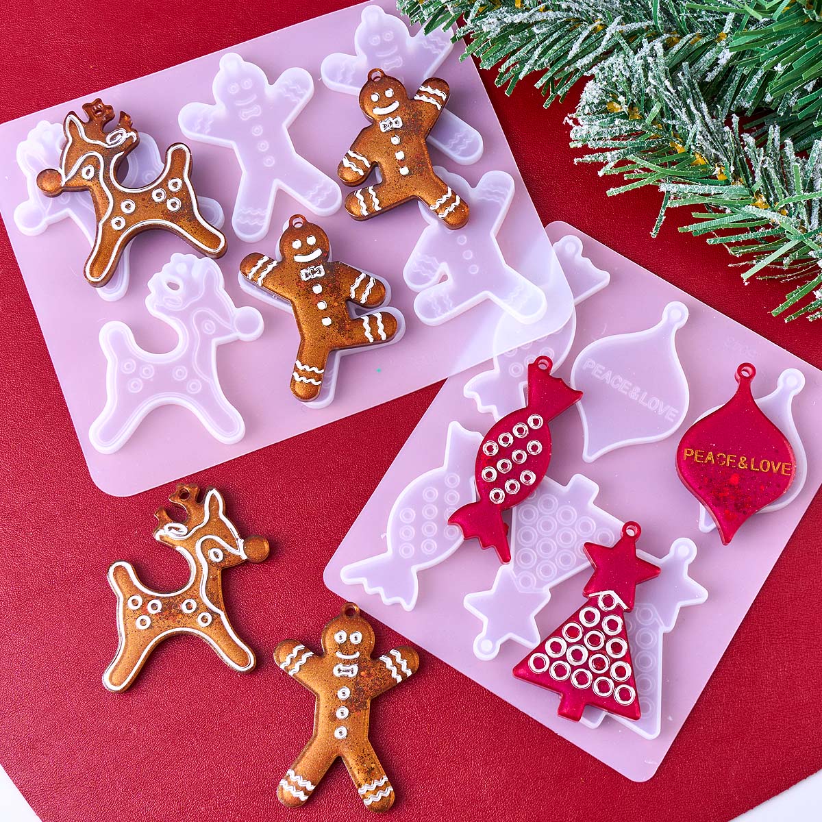 Christmas Series Earrings Pend - Men Accessories Earrings 评论和价格