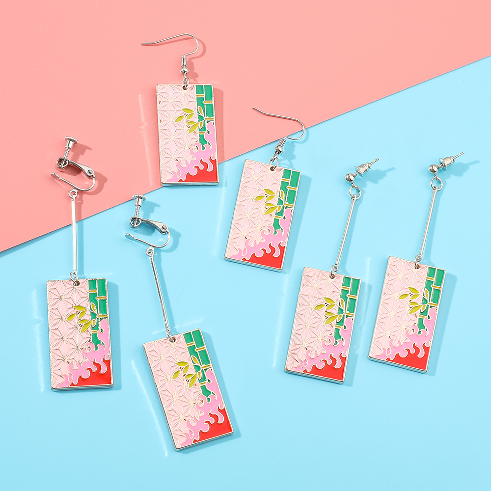 Anime Cartoon Periphery Fashio - Men Accessories Earrings 评论和价格