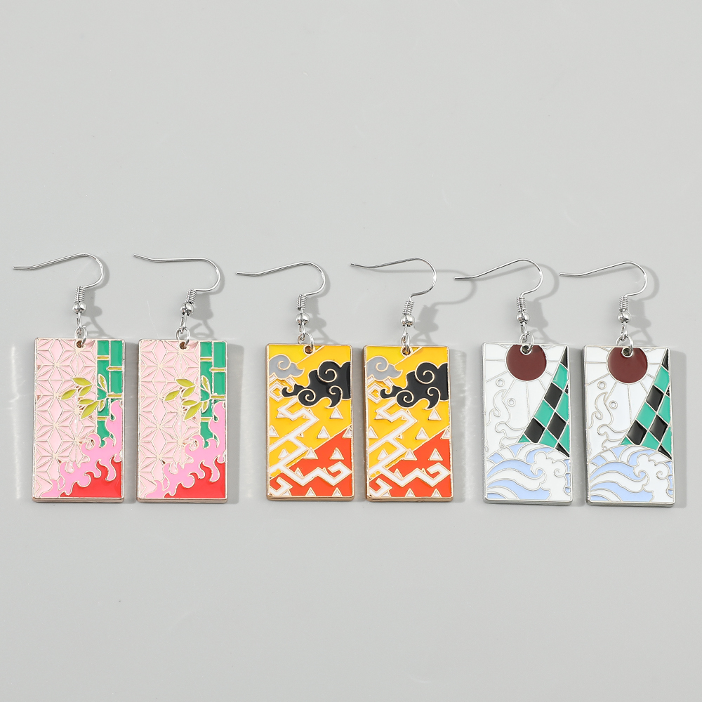 Anime Cartoon Periphery Fashio - Men Accessories Earrings 评论和价格