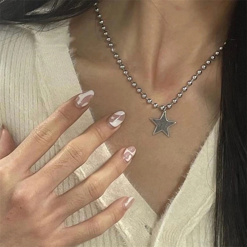 Kpop Cool Punk Vintage Star Pe - Men'S Accessories In The 90S 评论和价格