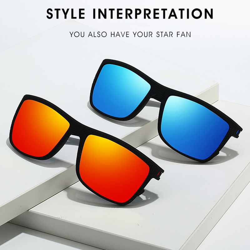 Square Outdoor Sport Sunglasse - Sunglasses Polarized Men 评论和价格