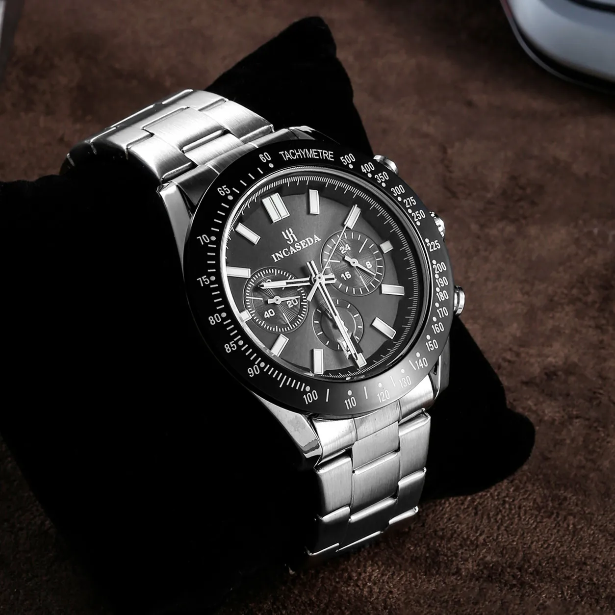 INCASEDA Men Watches Brand Lux - Men'S Accessories Luxury Brands 评论和价格