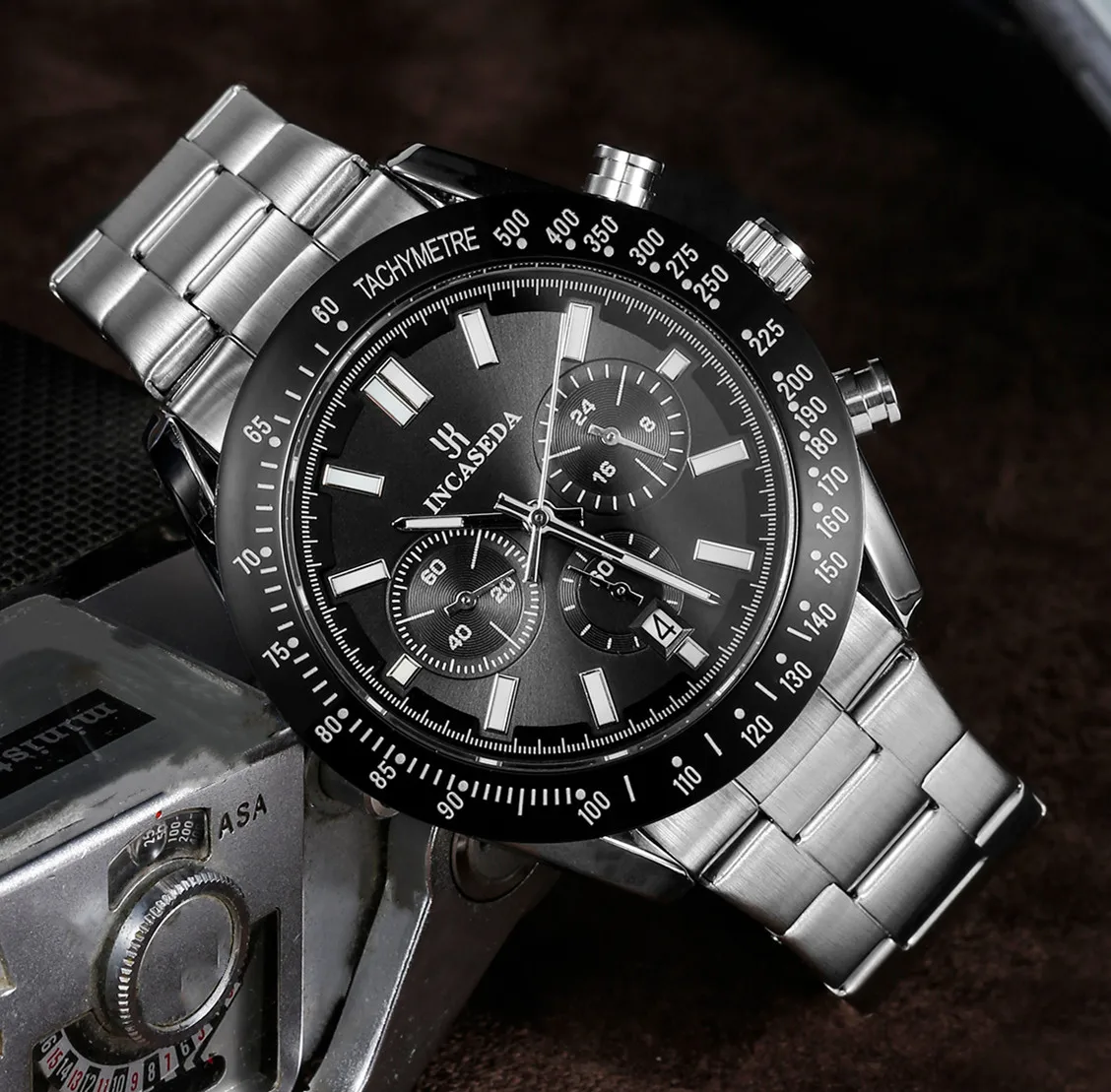 INCASEDA Men Watches Brand Lux - Men'S Accessories Luxury Brands 评论和价格
