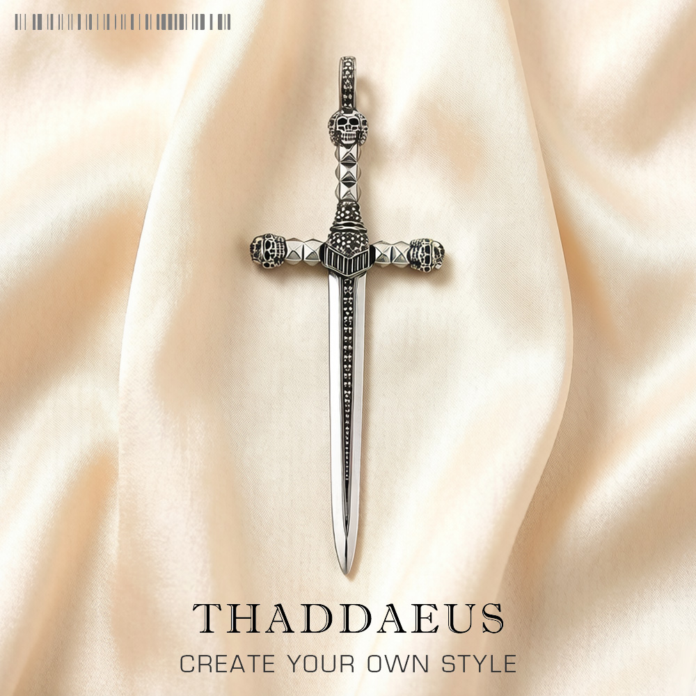 Pendant Skull Sword,Brand New  - Men'S Accessories Jewelry Brands 评论和价格