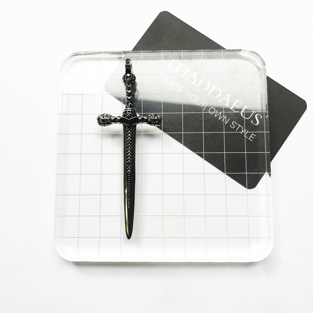Pendant Skull Sword,Brand New  - Men'S Accessories Jewelry Brands 评论和价格
