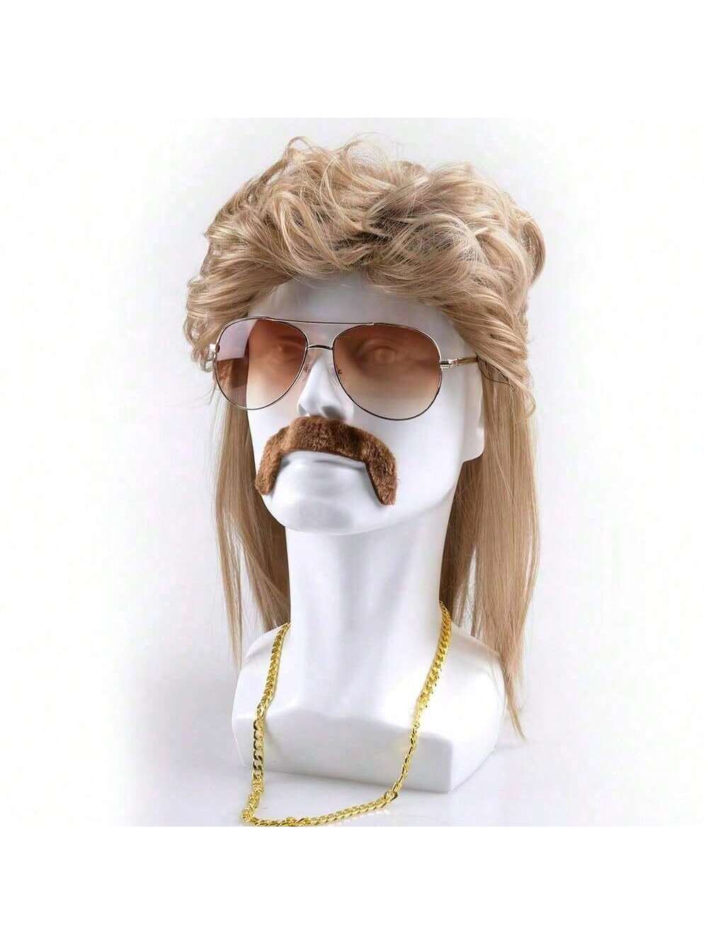 Mullet Wig 80s 90s Outfit Acce - Men'S Accessories In The 90S 评论和价格