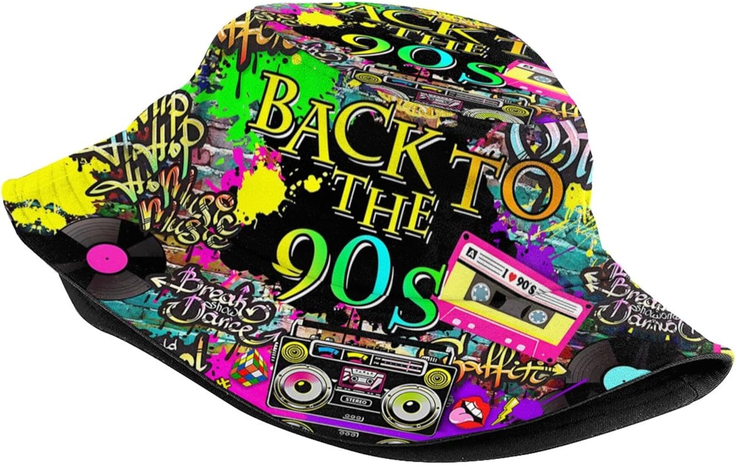 Fashion Retro 80S 90S Bucket F - Men'S Accessories In The 90S 评论和价格