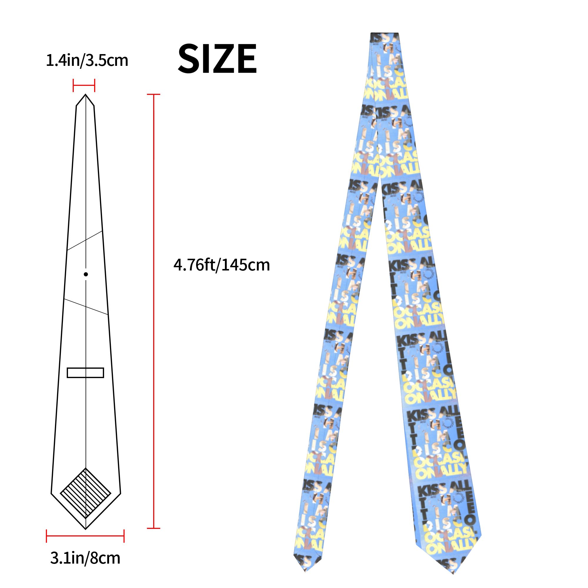 Kiss All the Time Tie Harrys S - Men Accessories All 评论和价格
